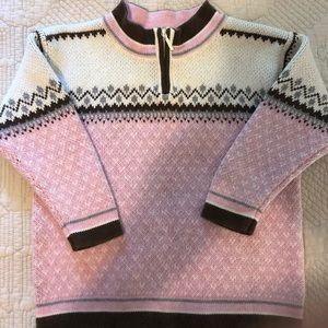 Hanna Andersson zip pullover 90cm